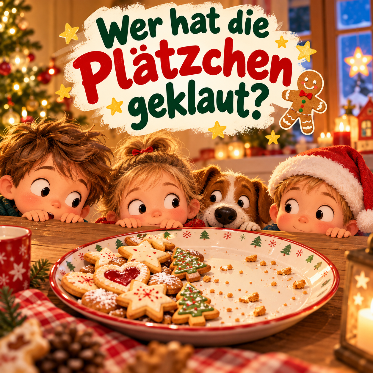Wer hat die Plätzchen geklaut?